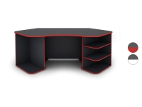 Lidl Homexperts Homexperts Gaming Schreibtisch »Tron«, mit farblich abgesetzten ABS Ka