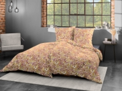 Lidl Bierbaum Bierbaum Mako-Satin Bettwäsche »Paisley«, Orange