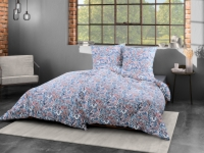 Bierbaum Mako-Satin Bettwäsche »Paisley«, Hellblau