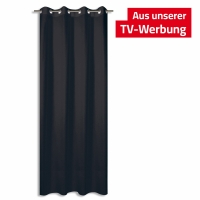 Roller  Verdunklungsvorhang - schwarz - 140x235 cm