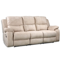 Roller  Sofa 3-Sitzer - beige - mit Relaxfunktion - 207 cm breit
