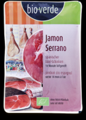 Ebl Naturkost  bio-verde Jamon Serrano, spanischer Schinken