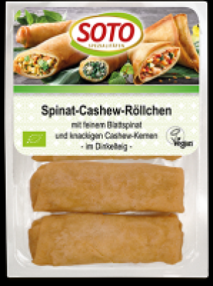 Soto Spinat-Cashew-Röllchen 2.47 €