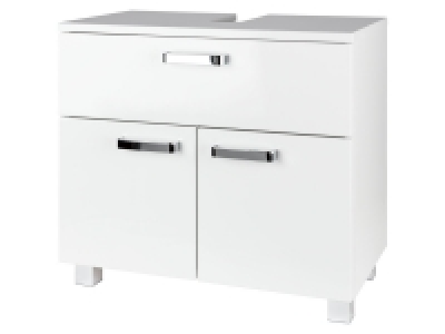 LIVARNO home Waschbeckenunterschrank »Palermo« Hochglanz, weiß 79.99 €