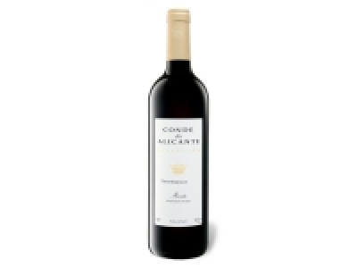 Lidl  Conde de Alicante Selección Alicante DO halbtrocken, Rotwein 2019