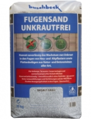 Fugensand, basaltgrau