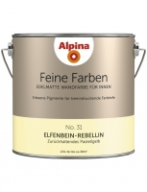 Hagebau  Dispersionsfarbe »Feine Farben«, Elfenbein-Rebellin, matt