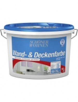 Wand- und Deckenfarbe »Wand- & Deckenfarbe«, Weiß, matt