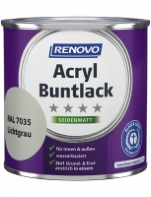 Buntlack, lichtgrau , seidenmatt