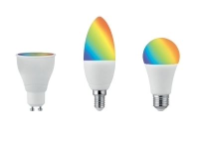 LIVARNO home Leuchtmittel RGB, für Zigbee Smart Home, GU10, E14, E27