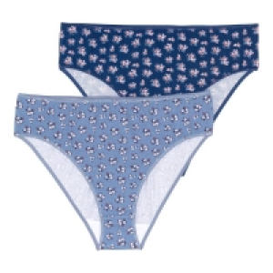 Damen-Rioslip mit Blumenmuster, 2er-Pack 12.79 €