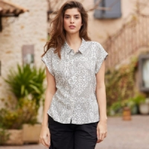Damen-Bluse mit Ornament-Muster 12.79 €
