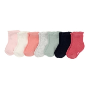 Baby-Socken in verschiedenen Designs, 7er-Pack 12.79 €