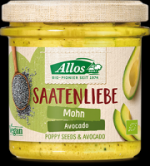 Ebl Naturkost  Allos Mohn-Avocado - Saatenliebe Brotaufstrich