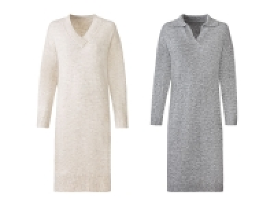 Lidl Esmara esmara Damen Strickkleid, mit überschnittenen Schultern
