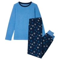 Aldi Süd  BLUE MOTION Damen Frottee-Pyjama