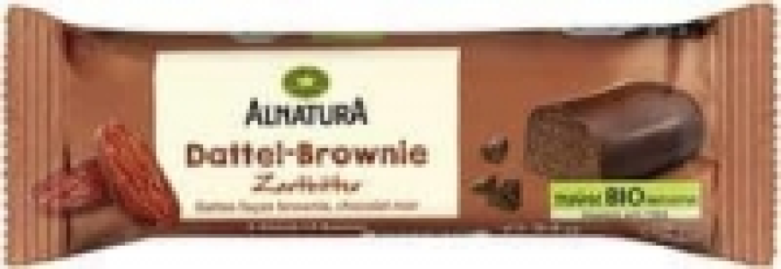 Fruchtriegel Dattel-Brownie Zartbitter 0.99&nbsp;&euro;