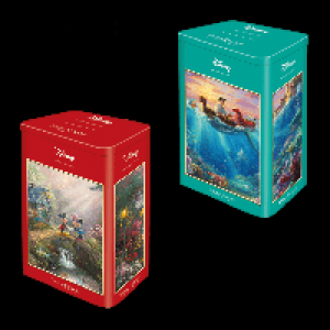 Aldi Nord Schmidt SCHMIDT Puzzle in Nostalgiedose Thomas Kinkade