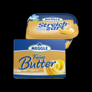 Meggle Feine Butter oder Streichzart 2.22 €