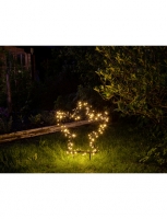 Hagebau  LED-Gartenstecker »Garden dlight«, engelsförmig, Höhe: 76 cm, netz