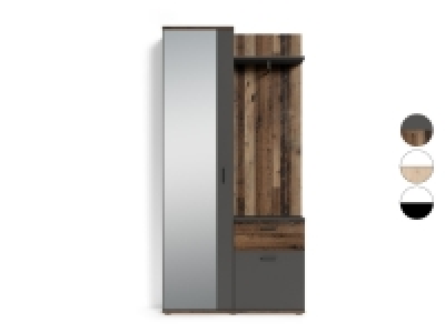 Lidl Byliving byLIVING Garderobe »Jakob«, zweifarbiges Design