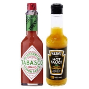 Tabasco oder Heinz Hot Sauce