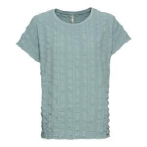 Damen-T-Shirt aus Seersucker 31.99 €