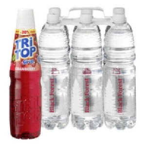 Tri Top oder Black Forest Stilles Mineralwasser