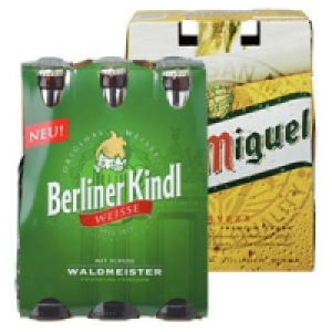 Berliner Kindl Mix Wei&szlig;e oder San Miguel