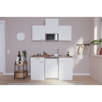OBI  Respekta Economy Küchenzeile KB150WWMIC 150 cm Weiß