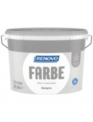 Dispersionsfarbe »Farbe«, Steingrau, matt