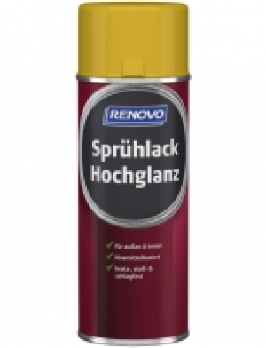 Sprühlack, 400 ml, rapsgelb
