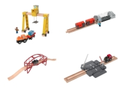 Playtive Schienen und Brücken Erweiterungsset, aus Echtholz 9.99 €