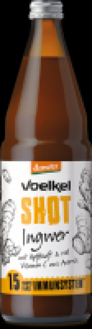 Ebl Naturkost  Voelkel Shot Ingwer in der Vorratsflasche