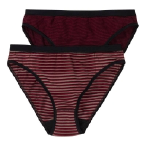 Damen-Minislip mit Streifendesign, 2er-Pack 27.99 €