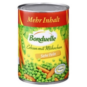 Bonduelle Erbsen, sehr fein mit M&ouml;hrchen 1.29&nbsp;&euro;