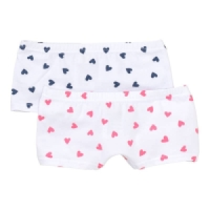Mädchen-Panty mit Herzmuster, 2er-Pack 27.99 €