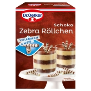 DR. OETKER Schoko-Zebra-Röllchen 75 g 1.79 €