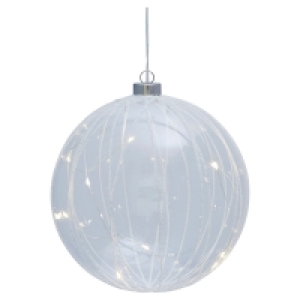 CASA DECO LED-Glaskugeln