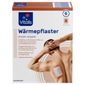 Aldi Süd  VITALIS® Selbsterwärmende Wärmepads