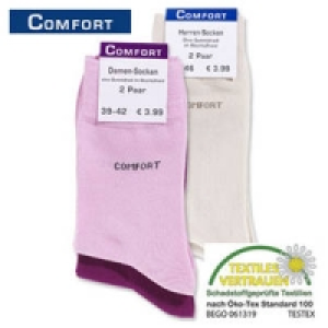 Damen- oder Herren-Socken 3.99 €