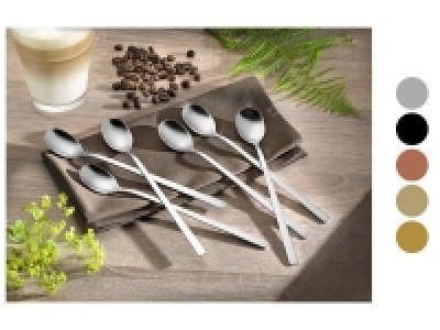 Esmeyer Langstiel-/Macchiatolöffel Edelstahl 6er Pack