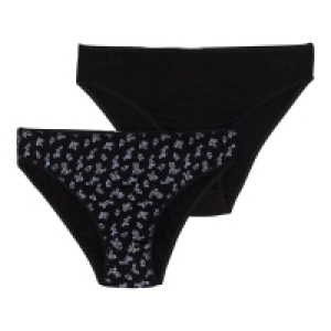 Damen-Minislip mit Blumendesign, 2er-Pack 31.99 €