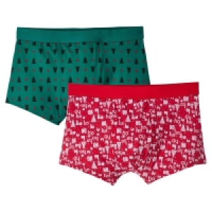 Aldi Süd  WATSON´S Herren Weihnachts-Retropants, 2er-Set