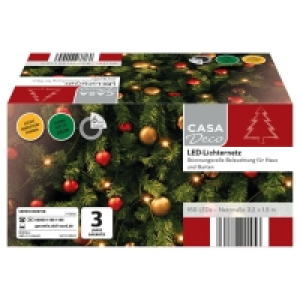 Aldi Süd  CASA DECO LED-Lichternetz oder -Lichtervorhang