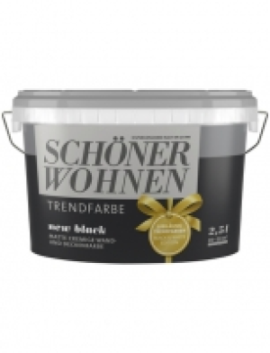 Hagebau  Wandfarbe »Trendfarbe, new black«, matt