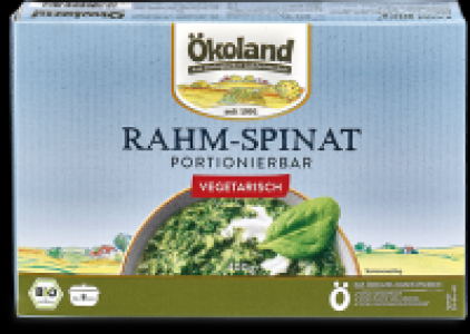 Ökoland Rahm-Spinat 1.97 €