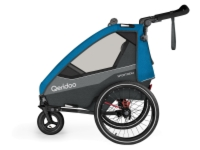 Qeridoo Fahrradanhänger Sportrex 2 Limited Edition Ocean Blue 399.00 €