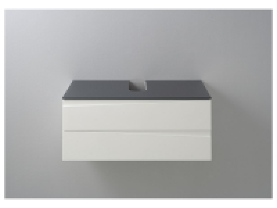 byLIVING Waschbecken »Shape«, mit Hochglanzfront