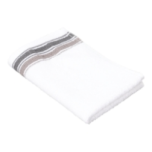 Gästetuch mit hübscher Bordüre, 30x50cm 1.04 €